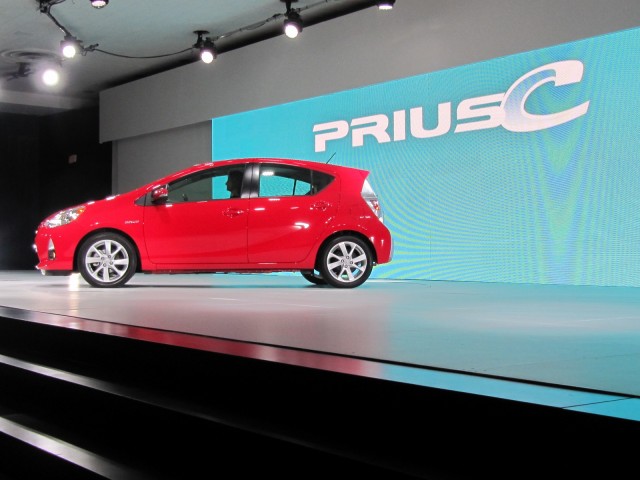 2012 Toyota Prius C launch, Detroit Auto Show