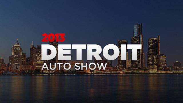 2013 Detroit Auto Show’s New Cars And Concepts