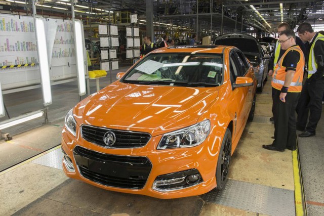 2013 Holden Commodore production