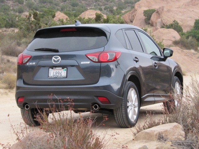 2013 Mazda CX-5 compact crossover on test drive, Southern California, Nov 2011