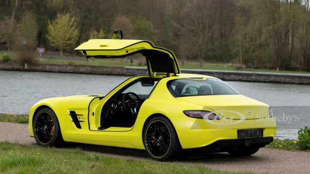 Buy this Mercedes-Benz AMG Electric Drive live that electric gullwing life