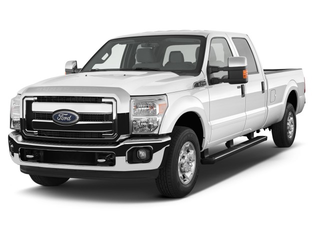 2014 Ford Super Duty F-250 SRW 2WD Crew Cab 156" XLT Angular Front Exterior View