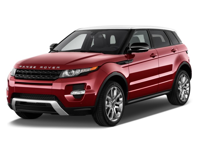 2014 Land Rover Range Rover Evoque 5dr HB Pure Angular Front Exterior View