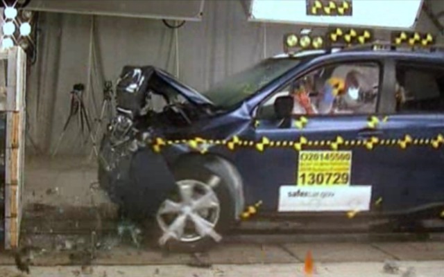 2014 Subaru Forester NHTSA federal crash test