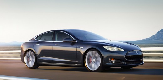 2014 Tesla Model S 'P85D' all-wheel-drive model