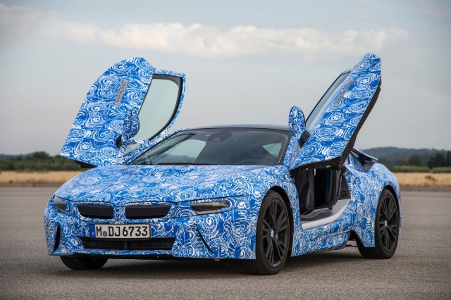 2015 BMW i8 prototype