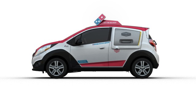 2015 Chevrolet Spark Domino's DXP pizza delivery vehicle