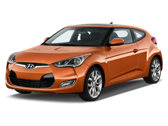 2015 Hyundai Veloster 3dr Coupe Auto Angular Front Exterior View