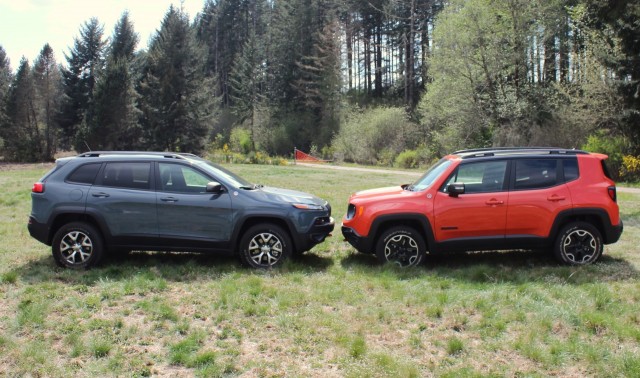 2015 Jeep Renegade and 2015 Jeep Cherokee