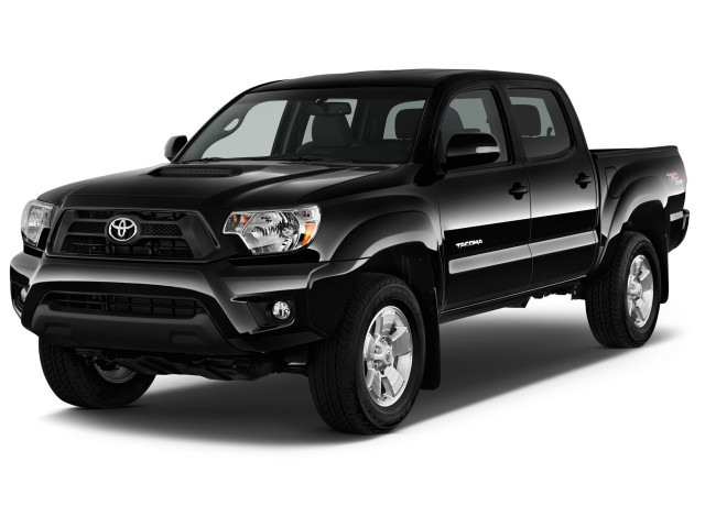 2015 Toyota Tacoma 2WD Double Cab V6 AT PreRunner (GS) Angular Front Exterior View
