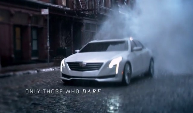 2016 Cadillac CT6 in new spot ‘The Daring: No Regrets’