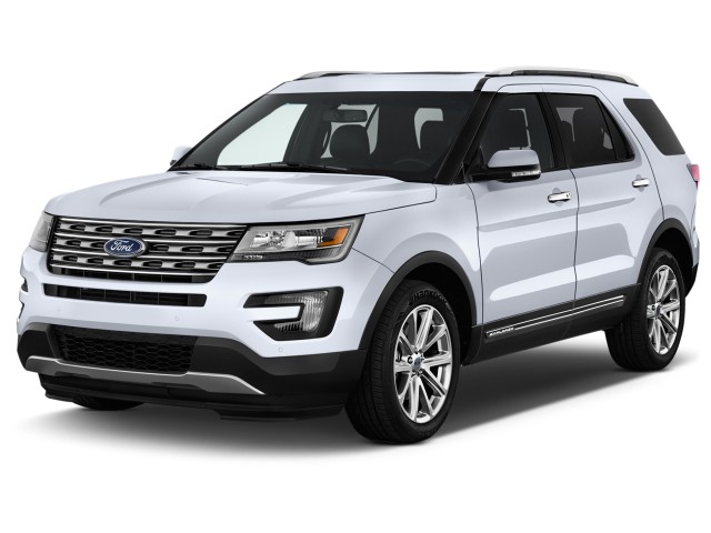 2016 Ford Explorer 4WD 4-door Limited Angular Front Exterior View