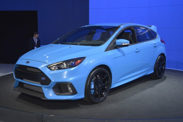 2016 Ford Focus RS, 2015 New York Auto Show