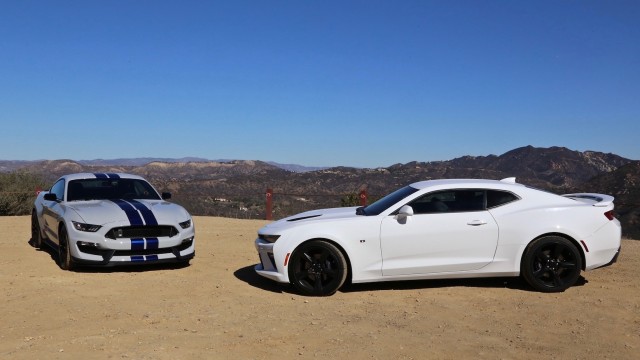 Ford Shelby GT350 Vs. Chevy Camaro SS: Video Throwdown