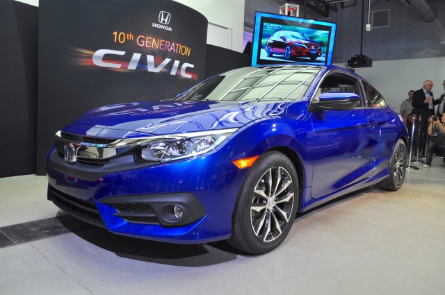 2016 Honda Civic Coupe, 2015 Los Angeles Auto Show