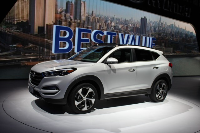 2016 Hyundai Tucson  -  2015 NY Auto Show live photos