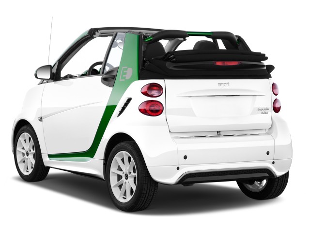 2015 smart fortwo Electric Drive Cabrio Exterior Photos