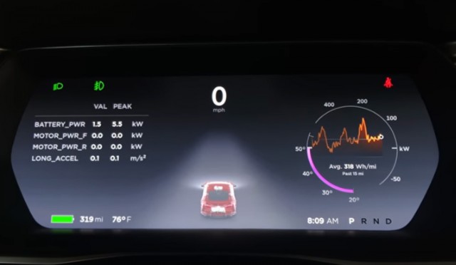 2016 Tesla Model S P100D in ‘Ludicrous Plus’ mode
