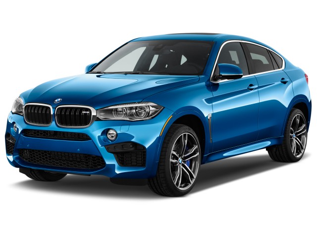 2017 BMW X6 M Sports Activity Coupe Angular Front Exterior View