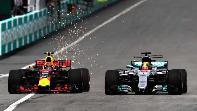 Verstappen with Formula Malaysian Grand Prix win