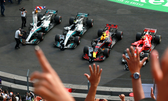 Mercedes Amg S Lewis Hamilton Secures 17 Formula 1 Title At Mexican Grand Prix