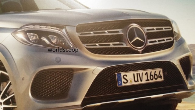 2017 Mercedes-Benz GLS leaked - Image via Worldscoop