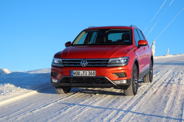 2018 Volkswagen Tiguan (Euro-spec) - Preview Drive, January 2016