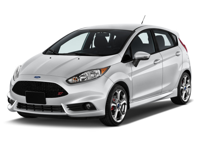 2019 Ford Fiesta ST Hatch Angular Front Exterior View
