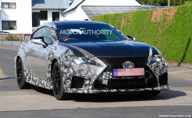   2019 Lexus RC F GT Spy Images - Image via S. Baldauf / SB-Medien 