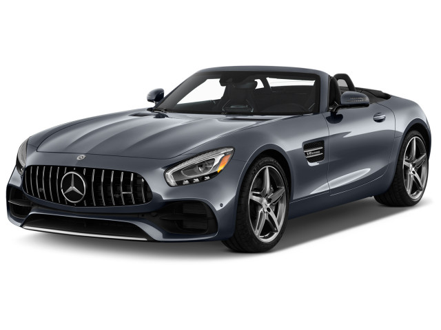 2019 Mercedes-Benz AMG GT AMG GT Roadster Angular Front Exterior View
