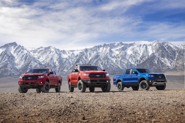 Built Ford tough, tougher, or toughest? Ranger pickup adds available off-road hardware