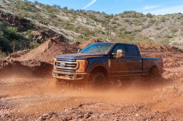 First Drive Review Ford Super Duty Tremor Crawls And Hauls