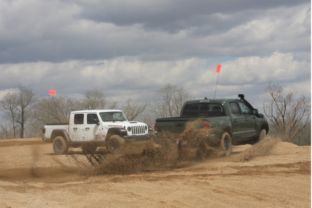 2020 Jeep Gladiator Mojave and 2020 Toyota Tacoma TRD Pro