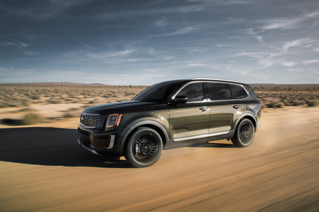2020 Kia Telluride crossover SUV rated as high as 23 mpg combined
