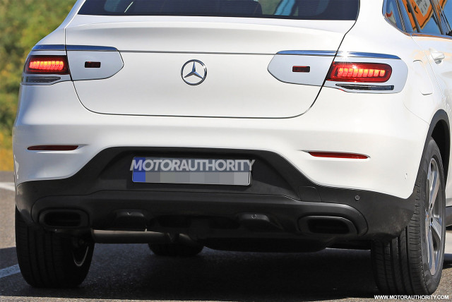 Mercedes Benz Glc Coupe Spy Shots