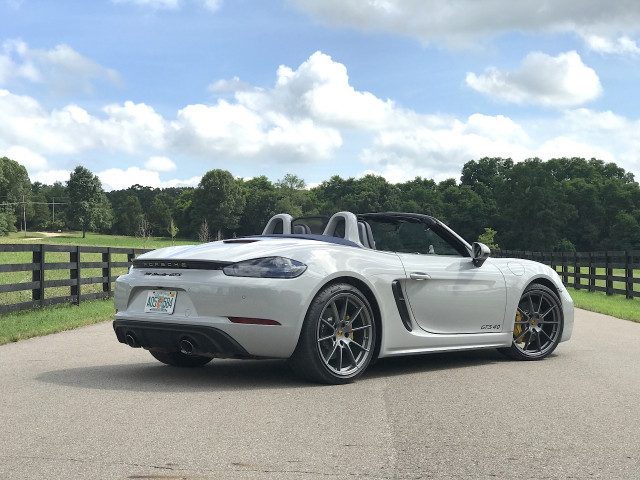 First Drive Review Porsche 718 Boxster Gts 4 0 Rocks To A Familiar Tune