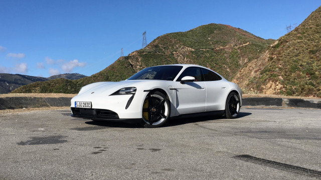 2020 Porsche Taycan 4S first drive - Los Angeles, CA
