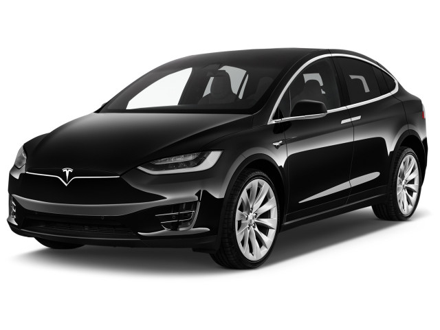 2020 Tesla Model X Long Range AWD *Ltd Avail* Angular Front Exterior View