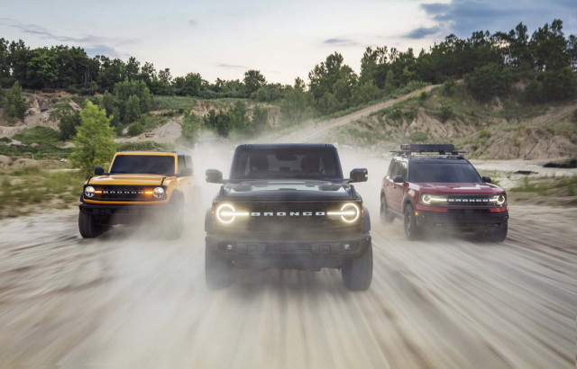 2021 Ford Bronco family