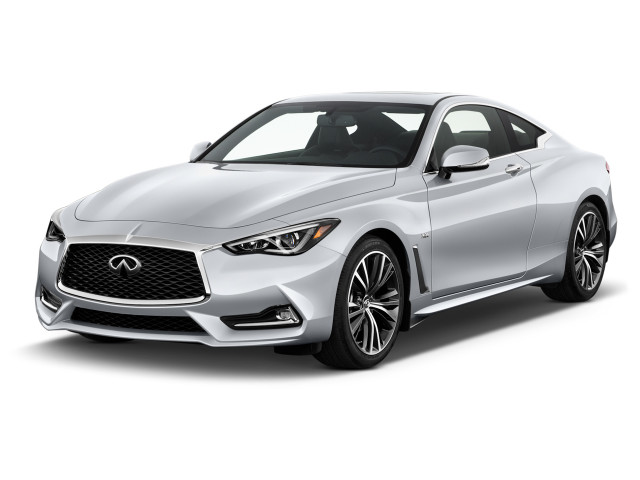 2021 INFINITI Q60 3.0t LUXE RWD Angular Front Exterior View