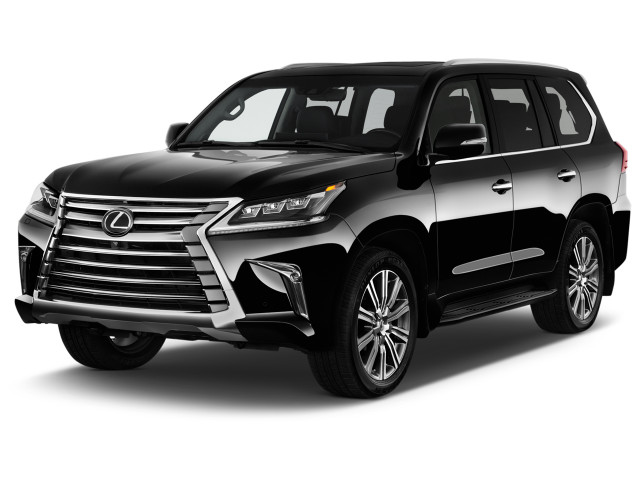 2021 Lexus LX LX 570 Two Row 4WD Angular Front Exterior View