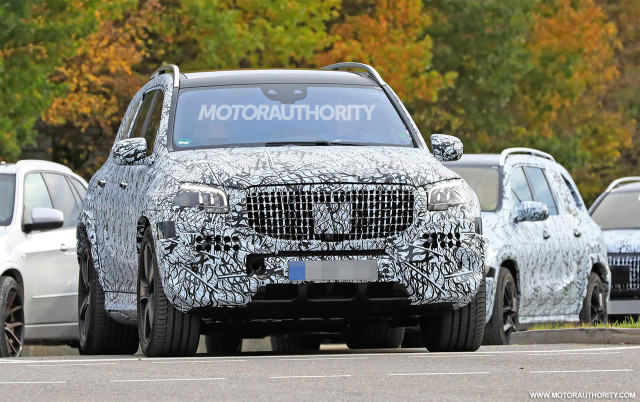 Spy photos Mercedes-Maybach GLS 2021 - Image via S. Baldauf / SB-Medien