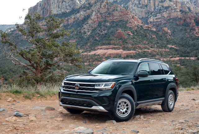 2021 Volkswagen Atlas Basecamp off-road add-ons push families further into the wilderness