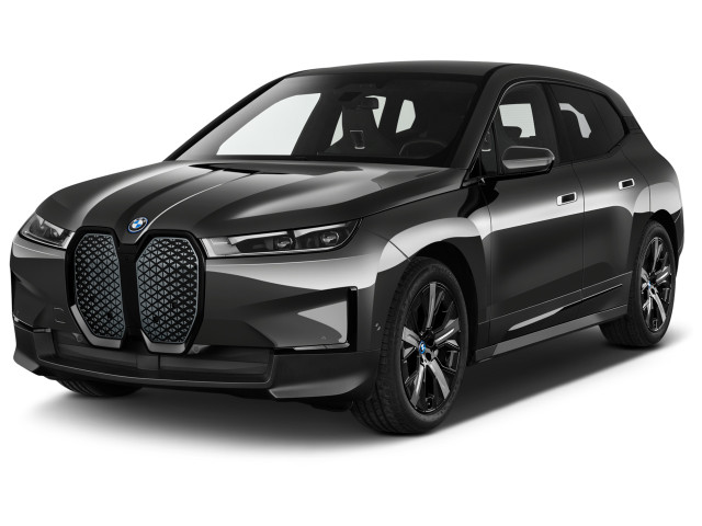 2022 BMW iX xDrive50 Sports Activity Vehicle Angular Front Exterior View