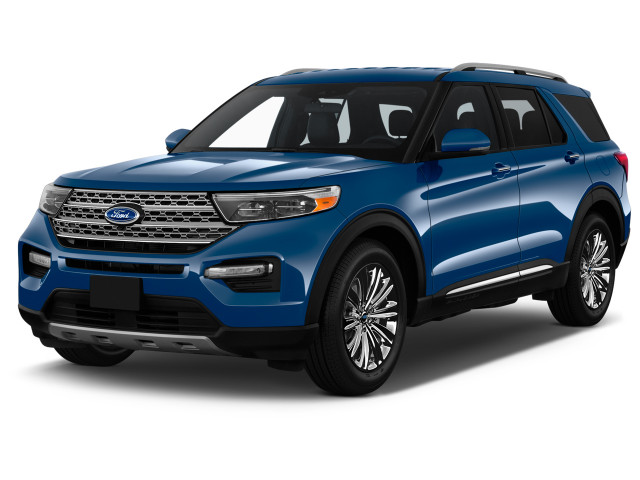 2022 Ford Explorer Limited RWD Angular Front Exterior View