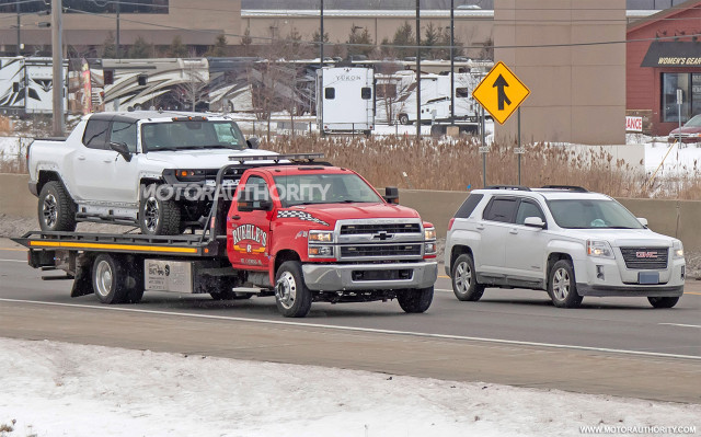 Gmc hummer deals ev spy shots