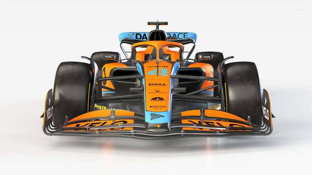 2022 McLaren MCL36 Formula One race car