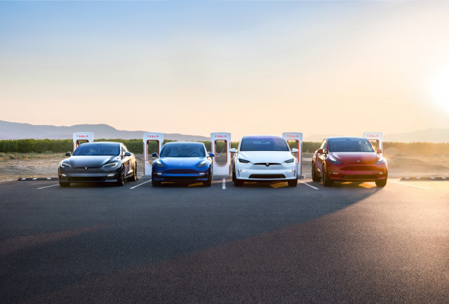 2022 Tesla lineup (Courtesy of Tesla, Inc.)