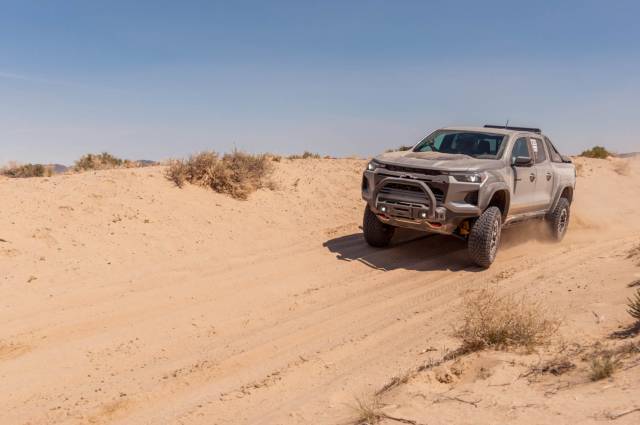 2023 Chevrolet Colorado ZR2 running the Best In The Desert 2023 Vegas to Reno route