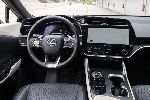 2023 Lexus RZ electric SUV costs $59,650, peaks at $65,150